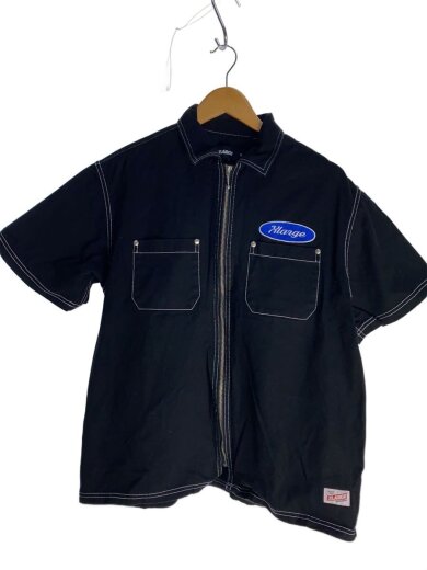 商品画像：半袖シャツ/M/コットン/BLK/101242014001 1