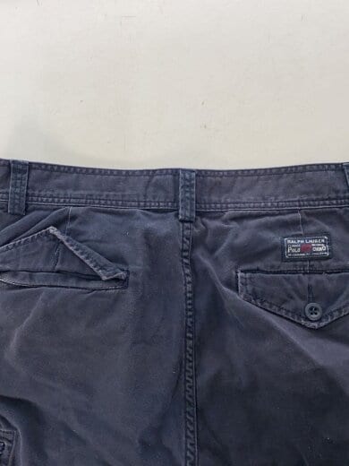 商品画像：90s/ペルー製/ハーフカーゴショーツ/ショートパンツ/32/コットン/NVY 8