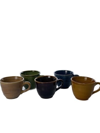 商品画像：虚空蔵窯/カップ＆ソーサー/グラス/10点セット/マルチカラー/九谷焼 1