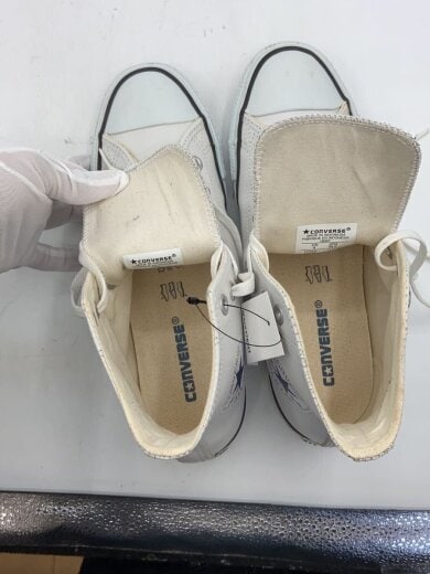 商品画像：ハイカットスニーカー/26.5cm/WHT/レザー/1B907 6