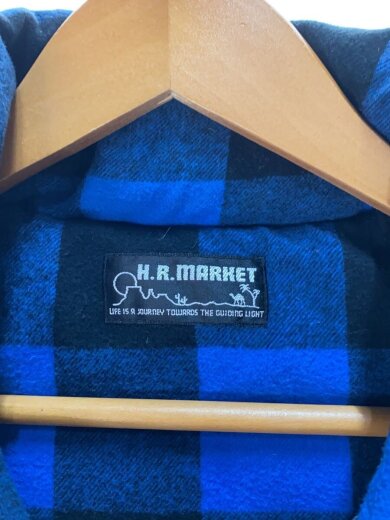 商品画像：ダウンベスト/リバーシブル/裏地ブルーネルチェック//M/ナイロン/BLK/無地/HRM-003// 3