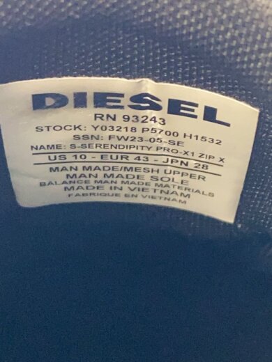 商品画像：23FW/low ut sneakers/ローカットスニーカー/28cm/BLK/FW23-05-SE 5