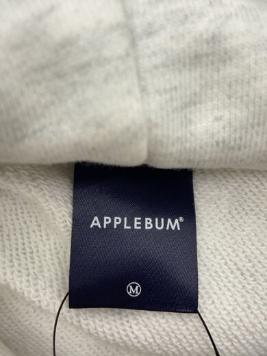 画像：APPLEBUMパーカー/M/コットン/WHT/25204033
