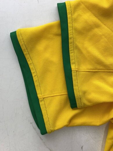 画像：NIKE08-09/ブラジル代表/ゲームシャツ/Tシャツ/XL/ポリエステル/YLW/無地/258949-703//5