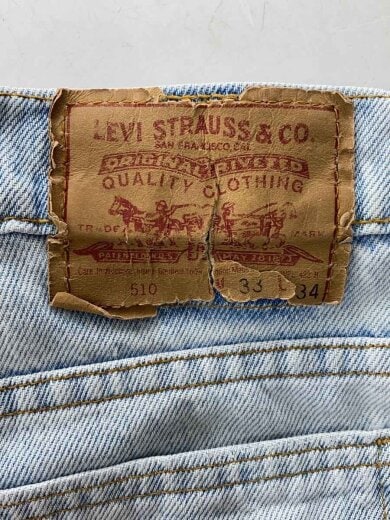 商品画像：95年製/ボタン裏525/USA製/ボトム/33/デニム/BLU/510-0217// 4