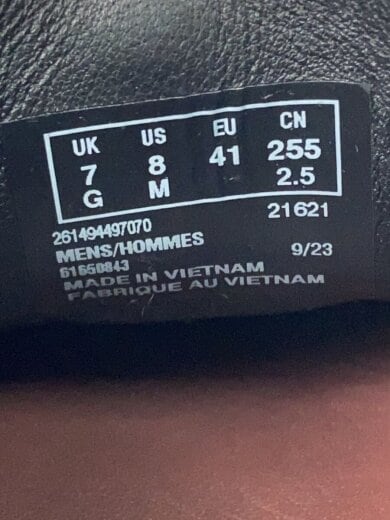 商品画像：GORE-TEX/シューズ/25.5cm/BLK/スウェード/261494497070// 5