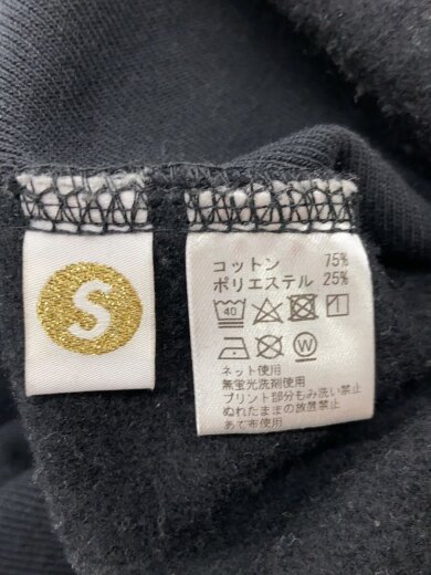 商品画像：BIG LABEL HOODIE/パーカー/--/コットン/BLK/無地// 4