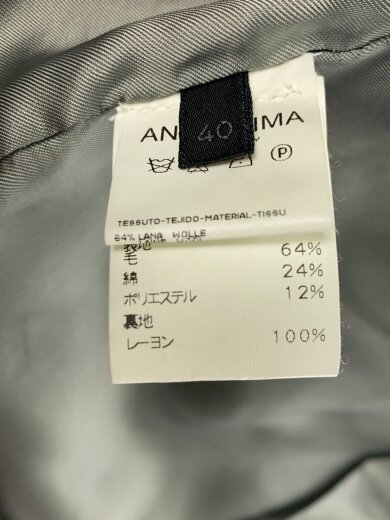 商品画像：ジャケット/40/ウール/GRY// 4