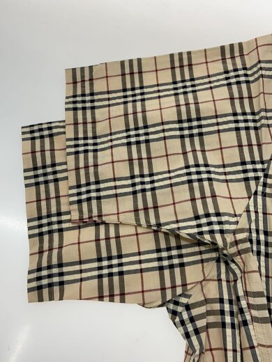 商品画像：半袖シャツ/M/コットン/BEG/チェック/BBW33-447-50 5