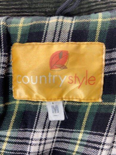 商品画像：オイルド/country style/カバーオール/M/コットン/GRN/無地 4