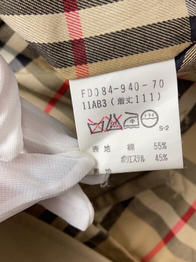 商品画像：90s/ステンカラーコート/11AB3/コットン/BEG/FD084-940-70 5