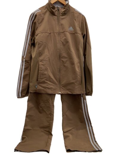 画像：adidasジャージ/M/コットン/BRW/無地//1