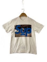 23SS/Undercover Face Tee/Tシャツ/S/コットン/WHT/汚れ有