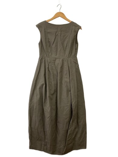 商品画像：ノースリーブワンピース/1/リネン/GRY/無地 1