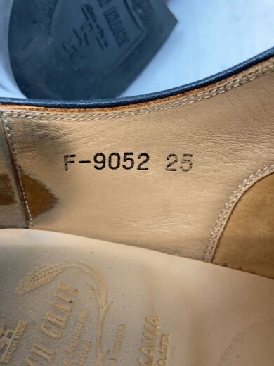 商品画像：ドレスシューズ/25cm/BLK/レザー/f-9052 5