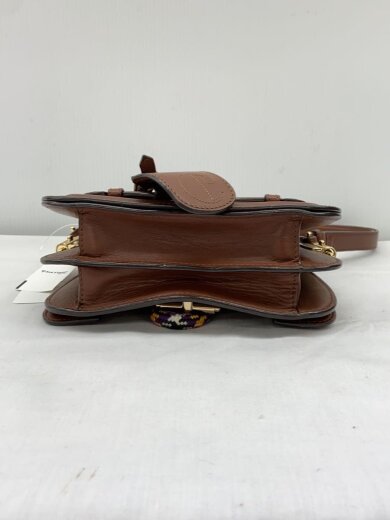 商品画像：ショルダーバッグ/レザー/BRW 4