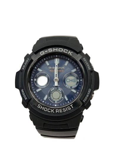 商品画像：ソーラー腕時計・G-SHOCK/デジアナ/ラバー/BLK/BLK 1
