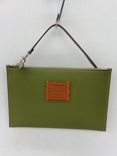 商品画像：クラッチバッグ/レザー/KHK/無地/H2380-CO666 1