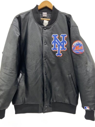 商品画像：スタジャン/XL/フェイクレザー/BLK 1