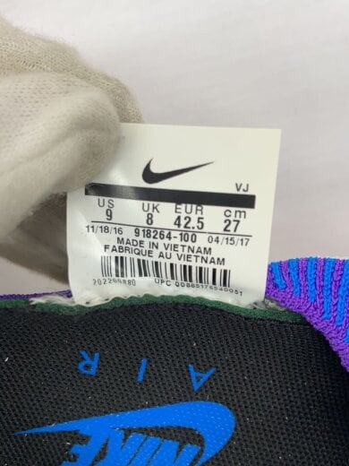 商品画像：AIR ZOOM MARIAH FLYKNIT RACER/エアズームマライアフライニット/ホワイト/27cm/WHT 5