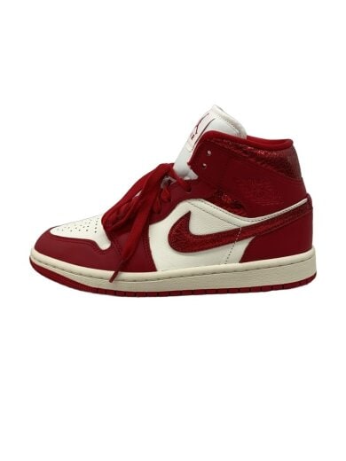商品画像：AIR JORDAN 1 MID CRACKED_エア ジョーダン 1 ミッド クラックド/23.5cm/RED 1
