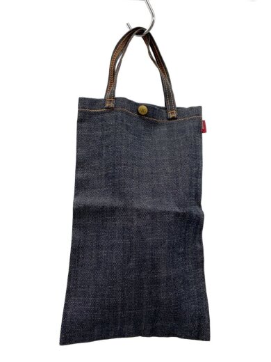 商品画像：トートバッグ/デニム/BLK/無地 1