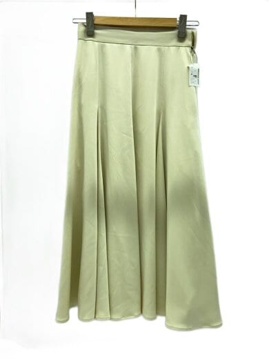 商品画像：ロングスカート/38/ポリエステル/CRM/無地/102217-11-560-11-280 1