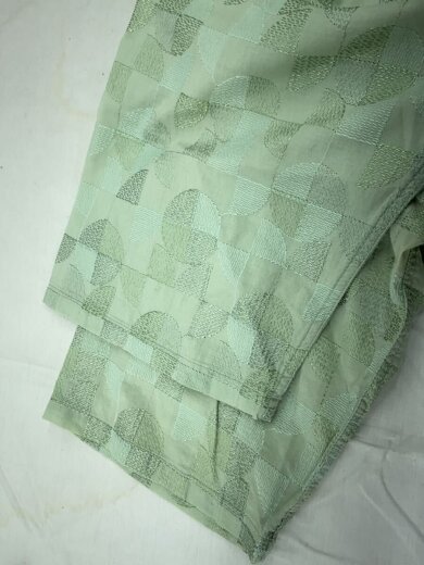 商品画像：半袖シャツ/M/コットン/GRN/総柄/IN167 6