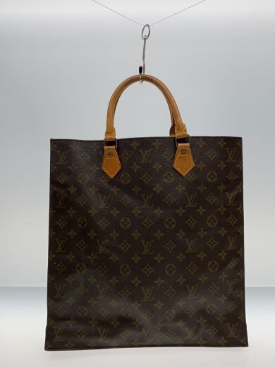 商品画像：1)サック・プラ_モノグラム・キャンバス/PVC/BRW// 1