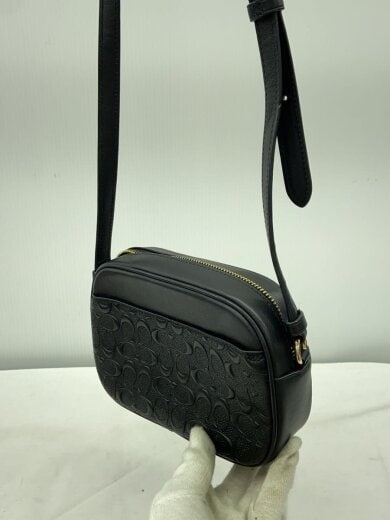 商品画像：ショルダーバッグ/レザー/BLK/総柄/h2240// 2