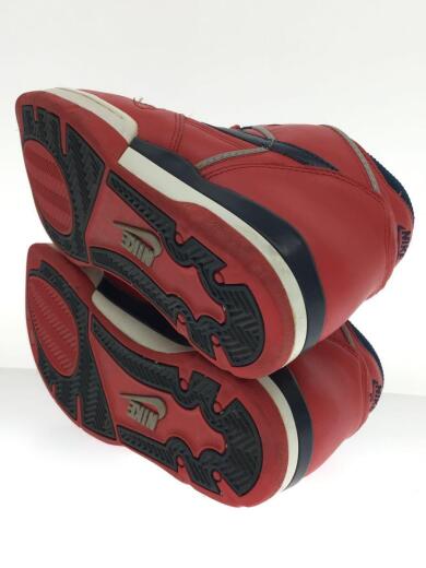 画像：NIKEハイカットスニーカー/エアフォース2/26cm/RED/307718-6413