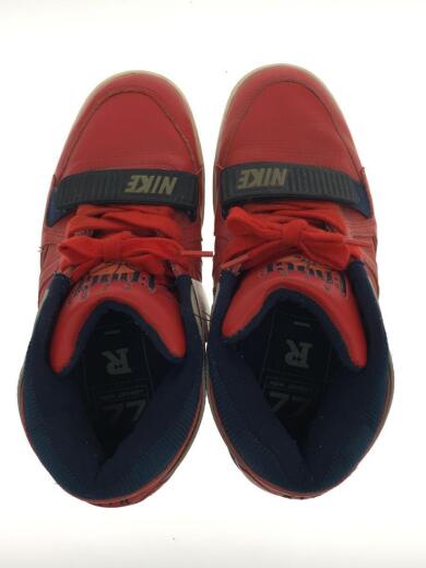 画像：NIKEハイカットスニーカー/エアフォース2/26cm/RED/307718-6414