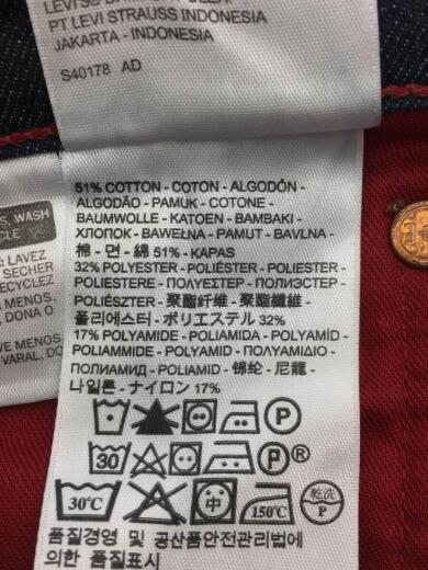 画像：Levi’sボトム/32/コットン/IDG/無地/PC9-95583-00015