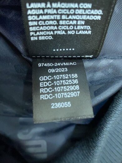 商品画像：ジャケット/XL/ナイロン/BLK/無地/97450-24VM 6