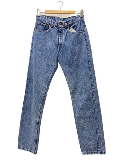 商品画像：505/USA製/ケミカルウォッシュ/ストレートパンツ/32/コットン/IDG/505-4813 1