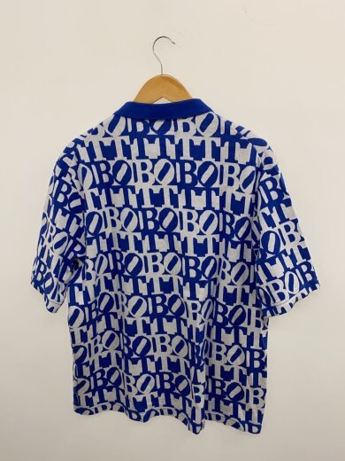 商品画像：ポロシャツ/XL/コットン/BLU/総柄/221BOTT01 2