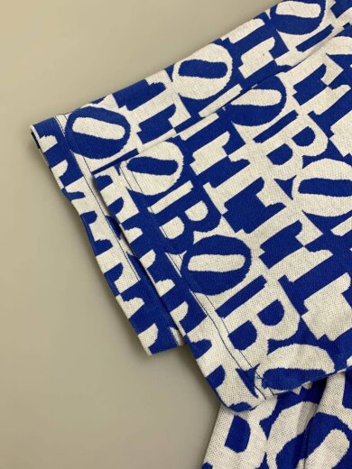 商品画像：ポロシャツ/XL/コットン/BLU/総柄/221BOTT01 5