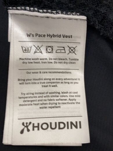 商品画像：ベスト/M/ポリエステル/BLK/無地/SS22 1 PT-03 4