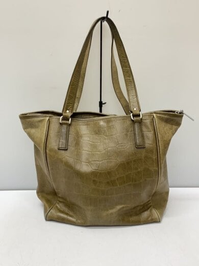 商品画像：トートバッグ/レザー/KHK/無地 3