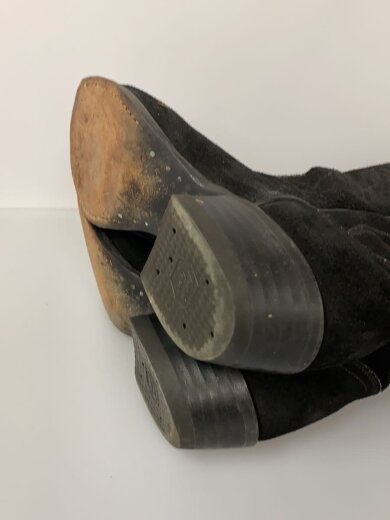 商品画像：ウェスタンブーツ/6/BLK/スウェード 4