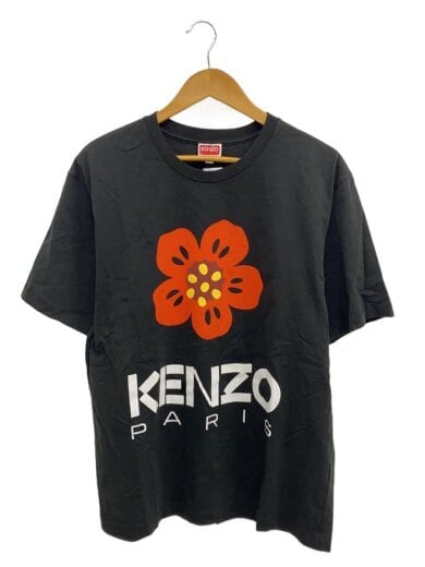 Tシャツ/L/コットン/BLK/FD55TS4454SO