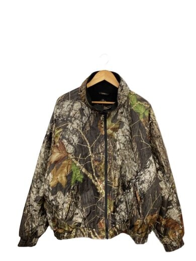 商品画像：リアルツリーカモ/中綿ジャケット/スタンドカラー/ジャケット/XL/ポリエステル/マルチカラー/カモフラ 1