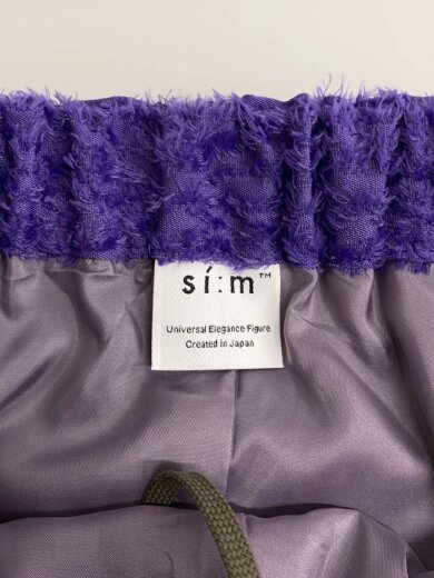 商品画像：22AW/ジャガード柄ワイドパンツ/SI:M/ボトム/37/ポリエステル/PUP/無地/250-66 4