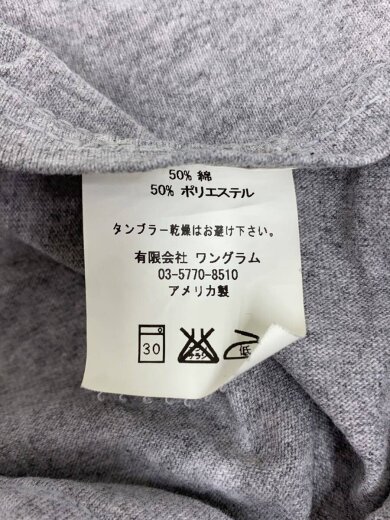 商品画像：Tシャツ/M/コットン/GRY/プリント 4