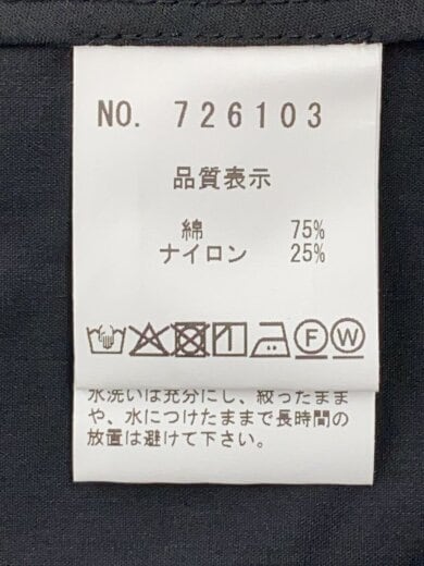 商品画像：トレンチコート/1/コットン/BLK/無地/726103// 5