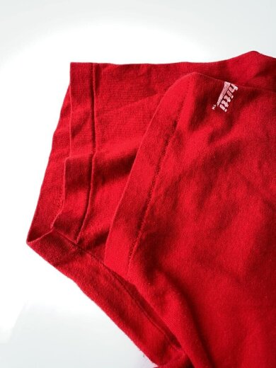 商品画像：Tシャツ/L/コットン/レッド// 4