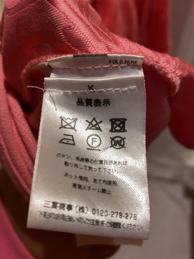 商品画像：ASYMMETRIC T-SHIRT DRESS/XS/コットン/ピンク/JD0006PG0547300// 5