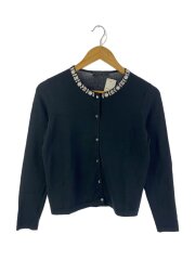 カーディガン(薄手)/38/レーヨン/ブラック