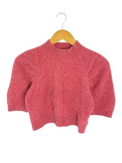 商品画像：７分袖カットソー/S/ナイロン/ピンク/4C004-0121-37// 1