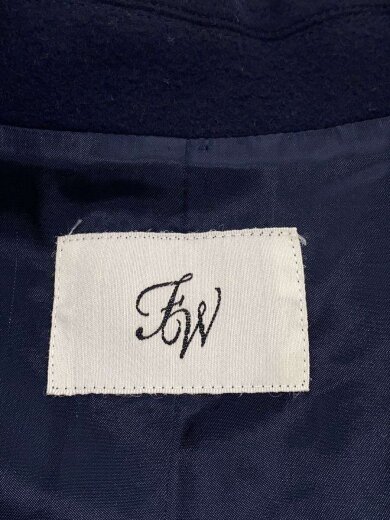 商品画像：ポンチョ/--/ウール/NVY/無地/16-011-220-5060-3-0 3